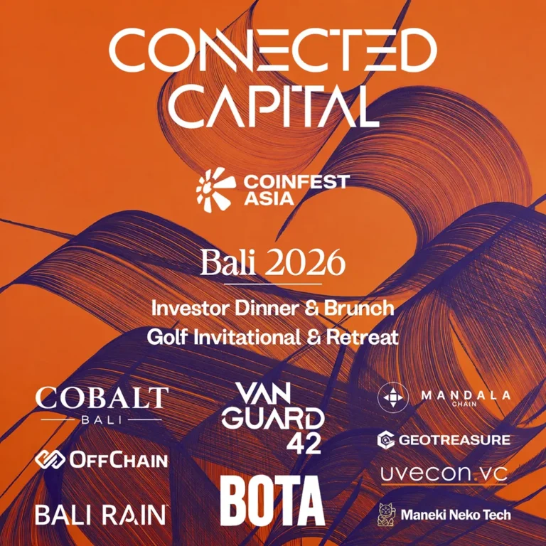 Connected Capital: Investor Dinner & Brunch • Golf Invitational & Retreat – CoinFest Asia 2026
