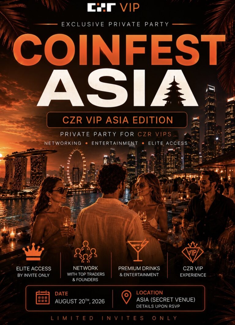 CZR VIP CoinFest Asia Edition