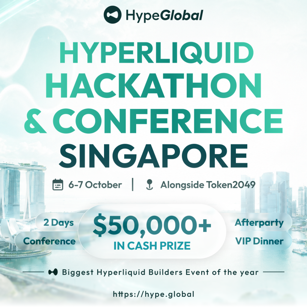 HYPE Singapore | Hyperliquid Conference & Hackathon @ TOKEN2049