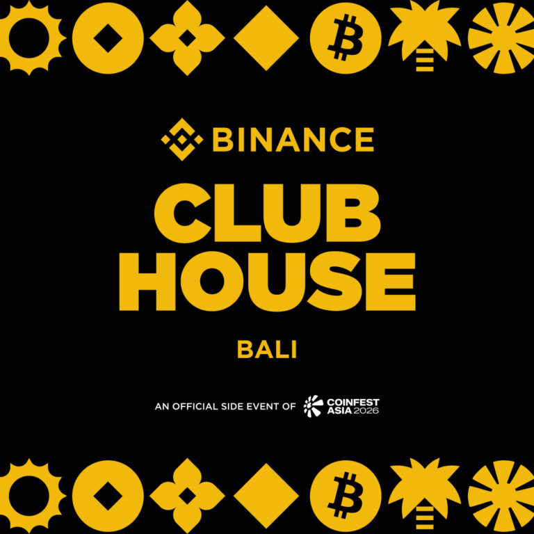 Binance Clubhouse Bali – Official Side Event at Coinfest Asia 2026