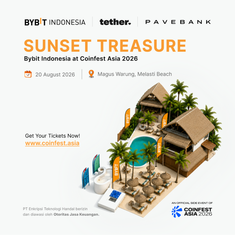 Bybit Indonesia | Tether | Pave Bank : Sunset Treasure — Coinfest Asia 2026 Side Event