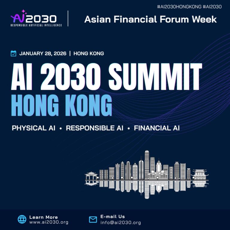AI 2030 Summit-Hong Kong during the Asian Financial Forum Week