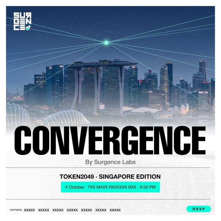 Convergence Mixer by Surgence Labs | Token2049 Singapore