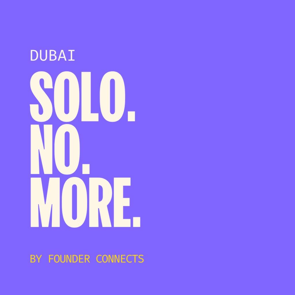 Dubai Cofounders Wanted