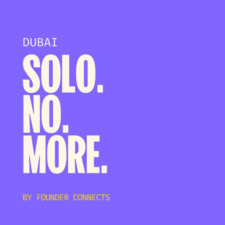 Dubai Cofounders Wanted