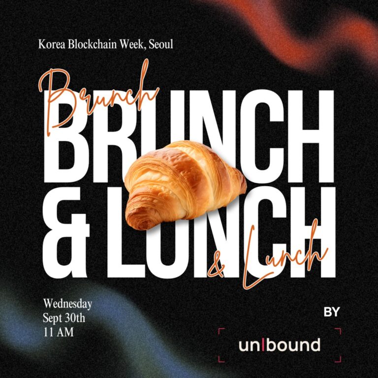 Founders & VCs Brunch and Lunch 🥐 KBW 2026