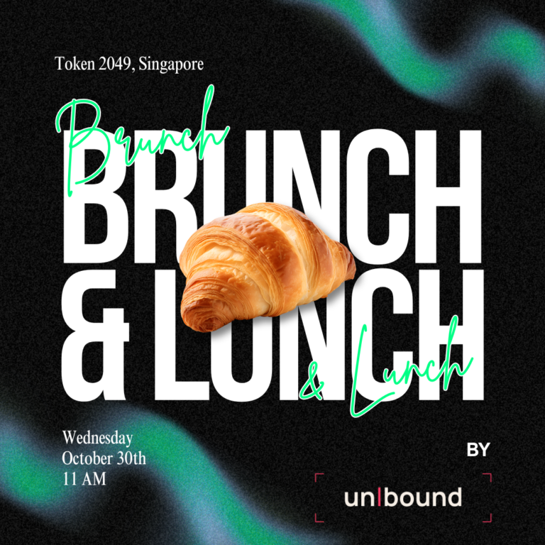 Founders & VCs Brunch and Lunch 🥐 Token2049 2026