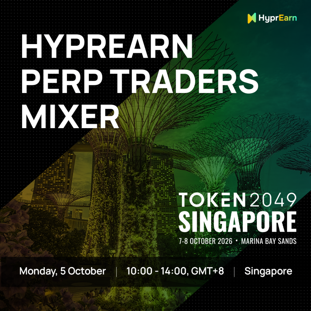 HyprEarn Perp Traders Mixer @Token2049 Singapore