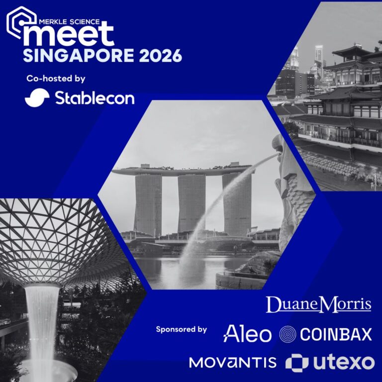 Merkle Science Meet Singapore: Shaping the Future of Digital Asset Compliance