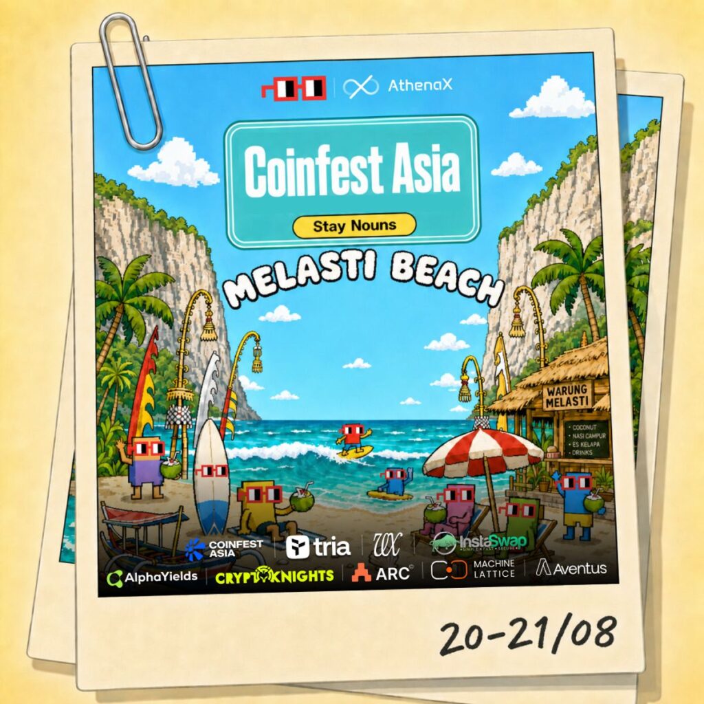 Nouns ⌐◨-◨ × AthenaX @ Coinfest Asia 2026