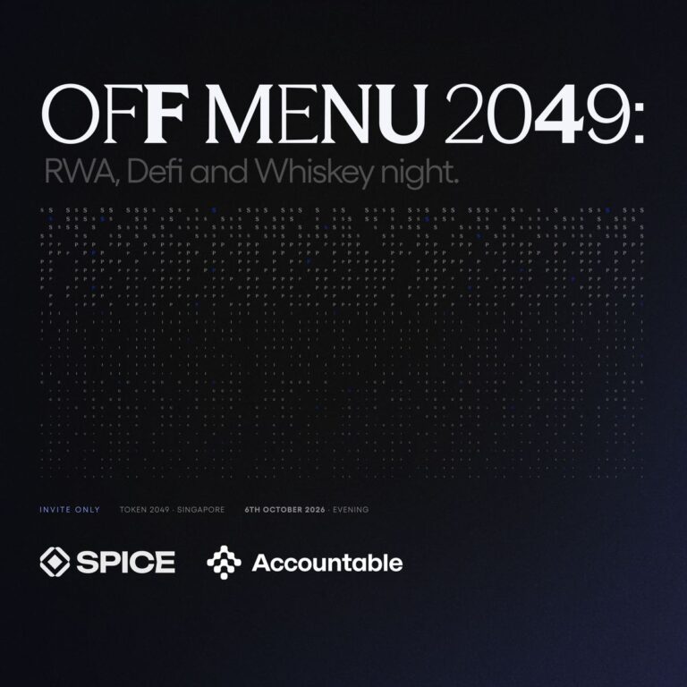 OFF MENU 2049: RWA, Defi and Whiskey night.