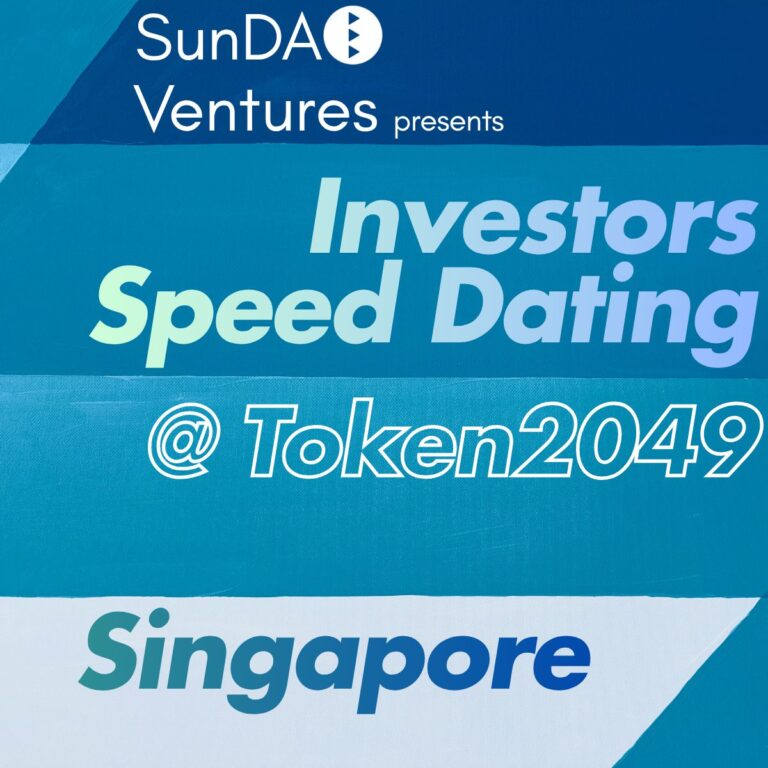 Private SunDAO: Investors Speed Dating @ Token 2049