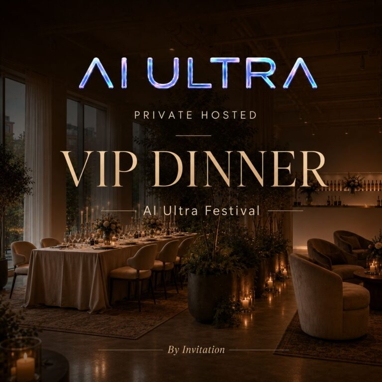 Private VIP Dinner: “AI East VS West”
