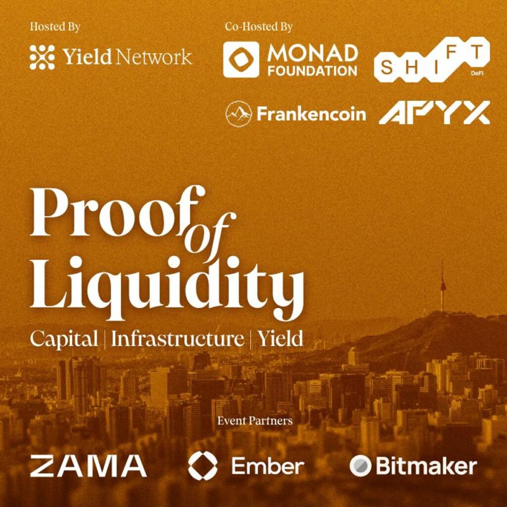 Proof Of Liquidity: Seoul Edition by Yield Network
