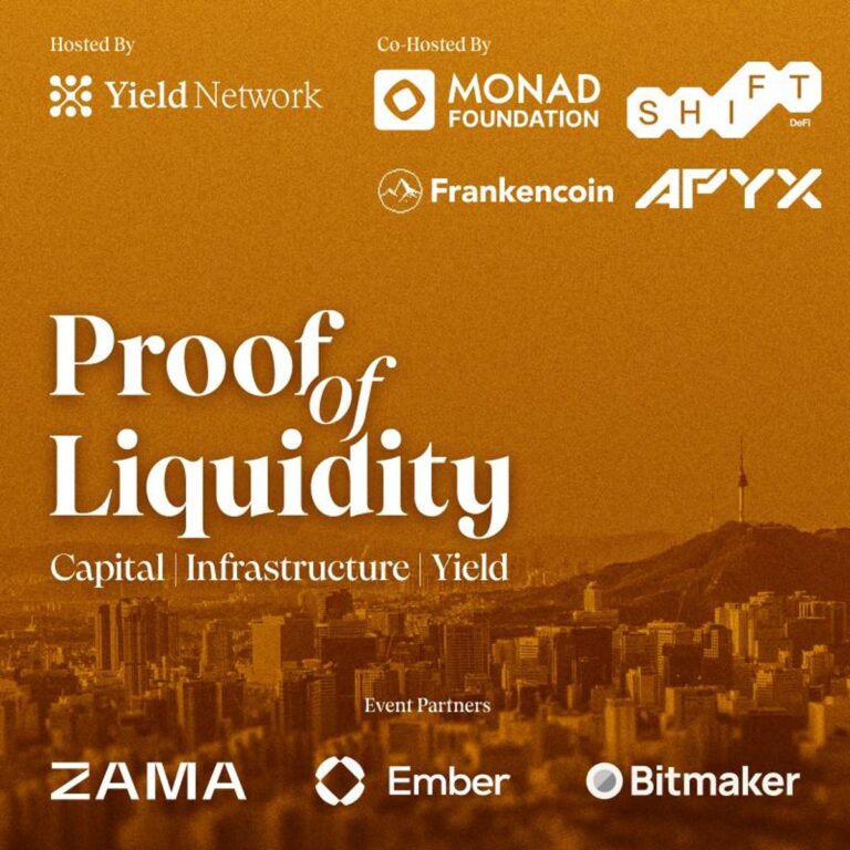 Proof Of Liquidity: Seoul Edition by Yield Network