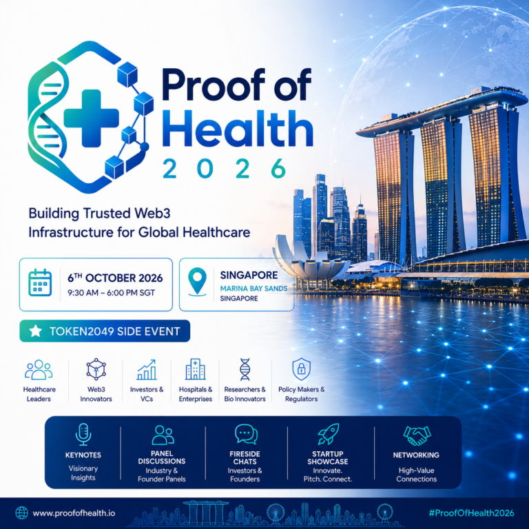 Proof of Health 2026 | TOKEN2049 Singapore Side Event