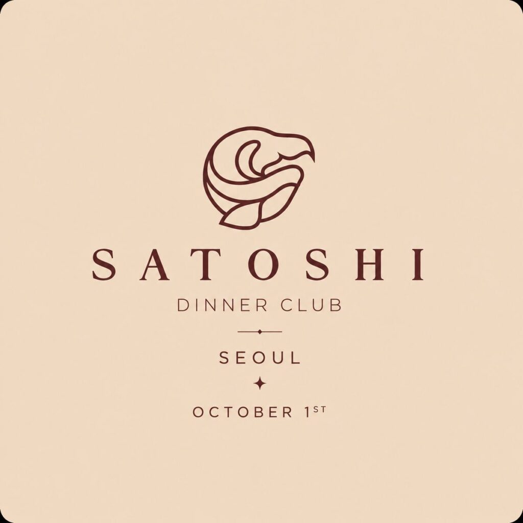 Satoshi Dinner Club Seoul powered by ALPHEA