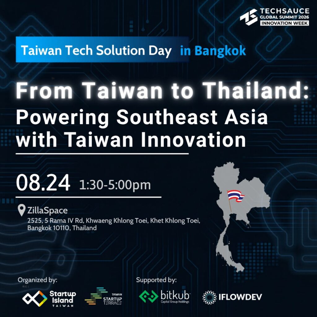 Taiwan Tech Solution Day in Bangkok — From Taiwan to Thailand: Powering Southeast Asia with Taiwan Innovation