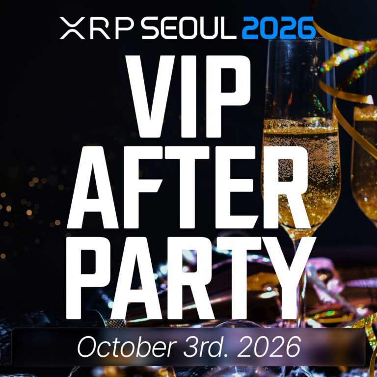 XRP Seoul 2026 VIP Afterparty