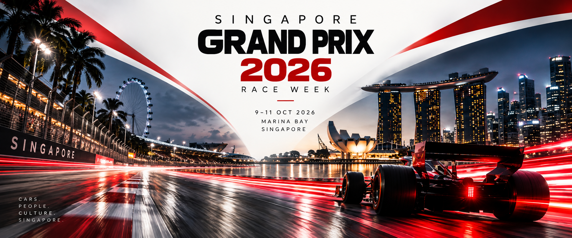 F1 Singapore Grand Prix 2026 Events