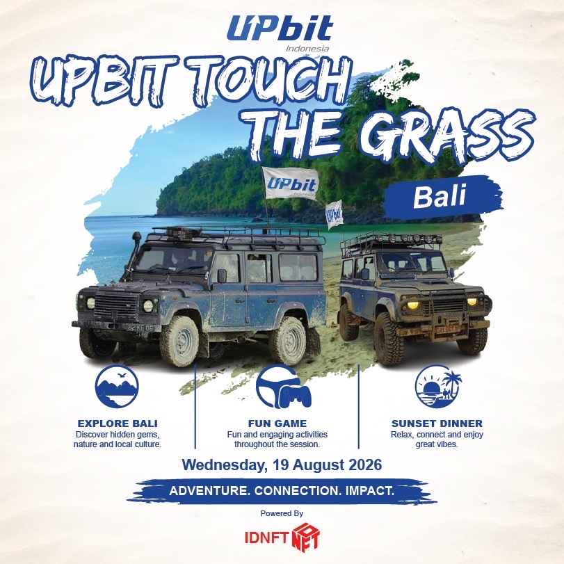 Upbit Touch The Grass Bali