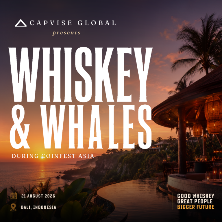 WHISKEY & WHALES @COINFEST ASIA 🇮🇩 2026