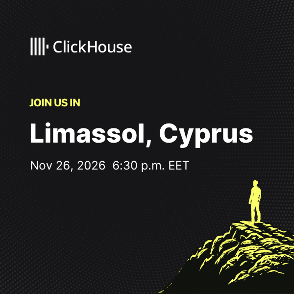 Scaling Data Systems with ClickHouse Cyprus Meetup
