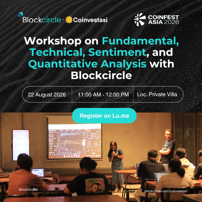 CRYPTO TRADING WORKSHOP | On Fundamental, Technical, Sentiment, and Quantitative Analysis with Blockcircle | Coinfest 2026