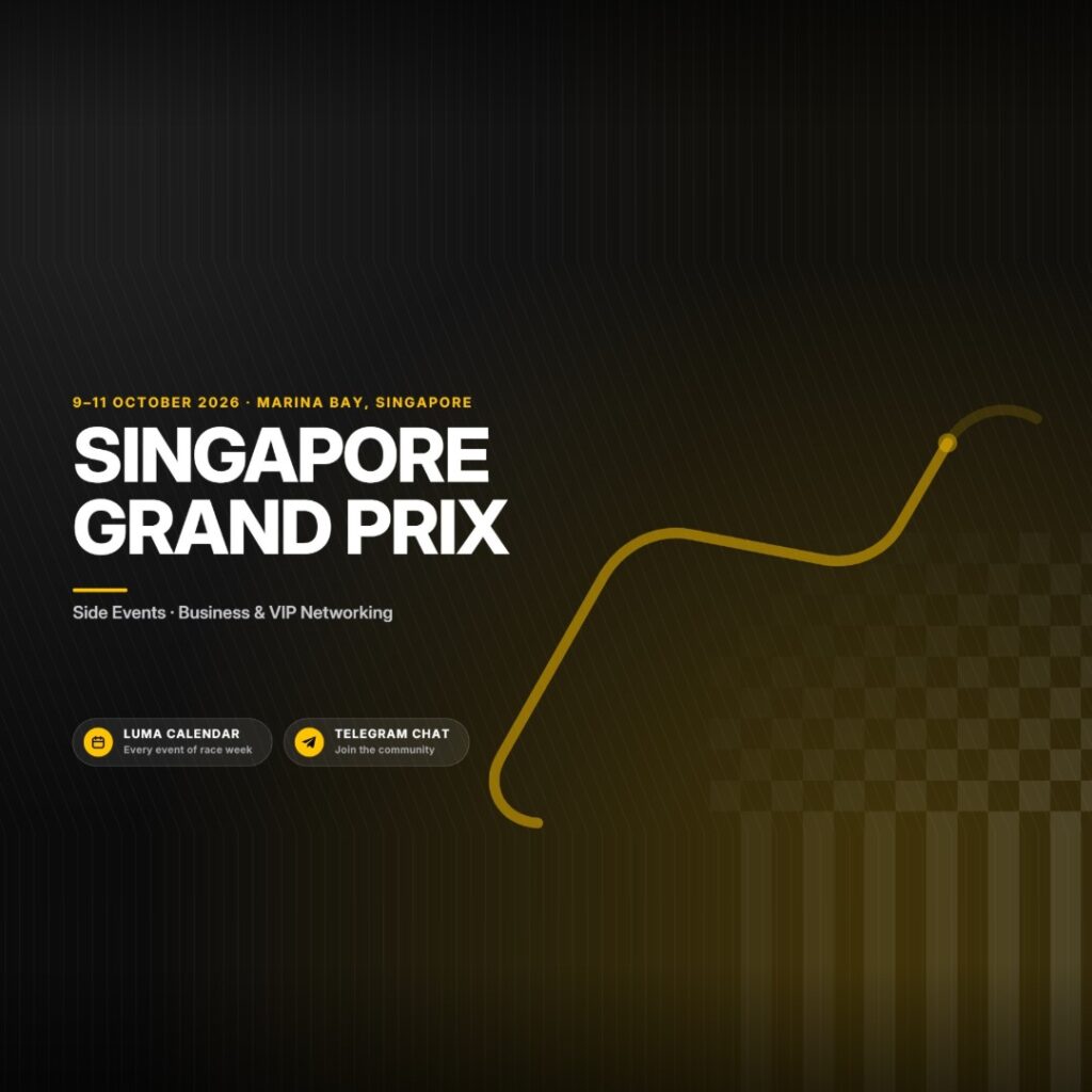 F1 Singapore Events