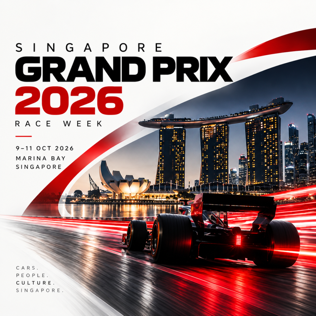 F1 Singapore Grand Prix 2026 Events