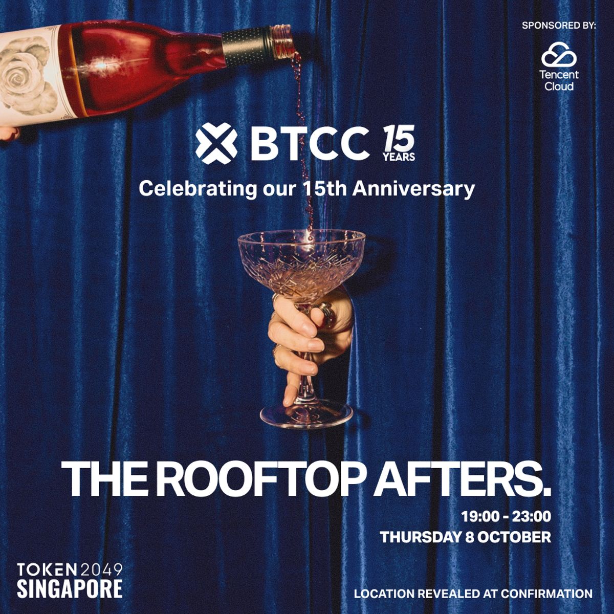BTCC THE ROOFTOP AFTERS – TOKEN2049 Side Event