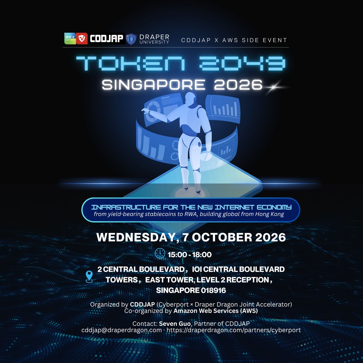 CDD JAP × AWS Side Event @ TOKEN2049 Week — AI × Web3 × Stablecoin: Infrastructure for the New Internet Economy