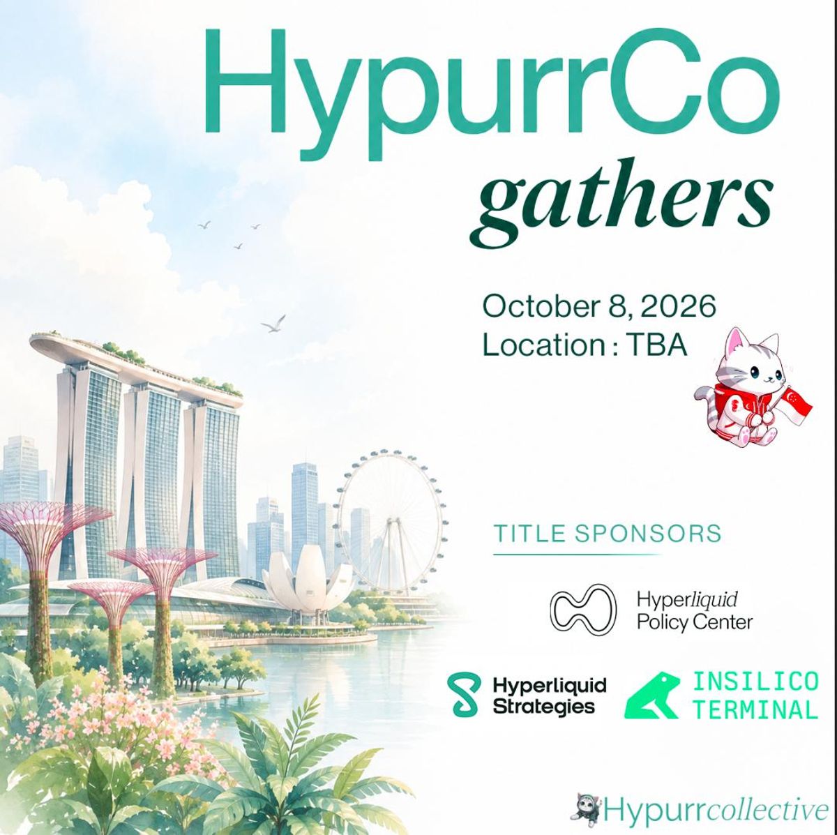 HypurrCo Gathers x Hyperliquid Strategies x Hyperliquid Policy Center x Insilico Terminal
