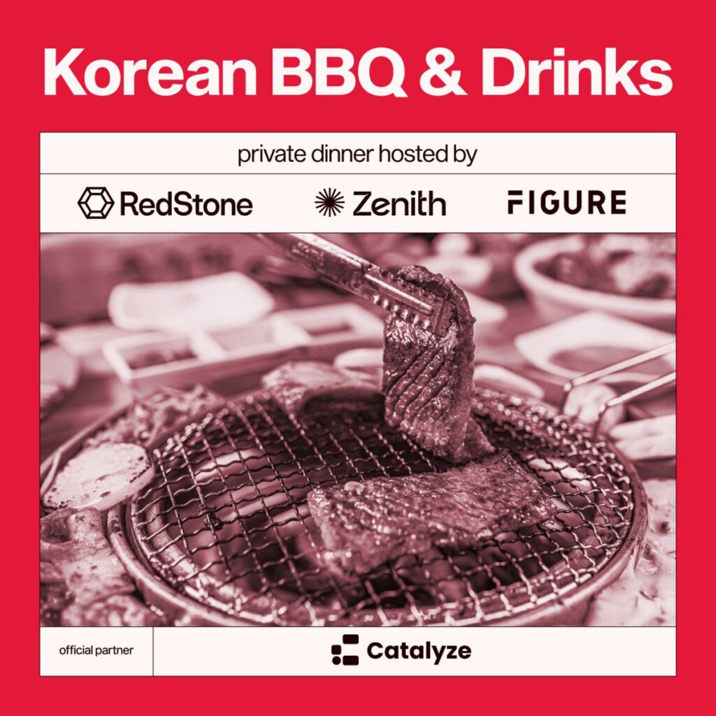 Invite Only – KBW Korean BBQ & DrinksQ by RedStone, Zenith, Figure and Credora