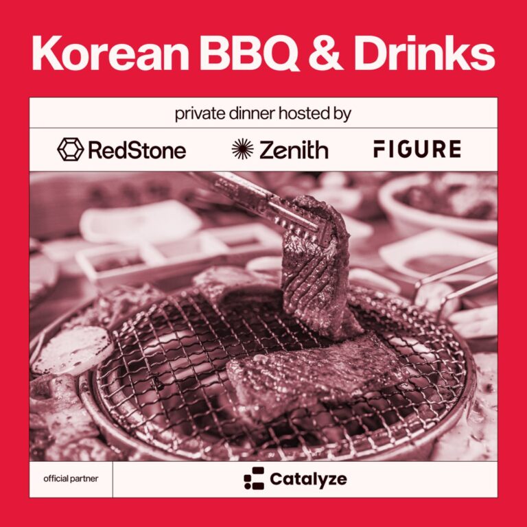 Invite Only – KBW Korean BBQ & DrinksQ by RedStone, Zenith, Figure and Credora