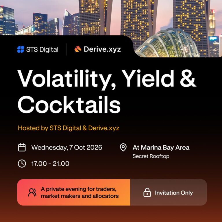 STS Digital & Derive.xyz – It’s good to have Options!