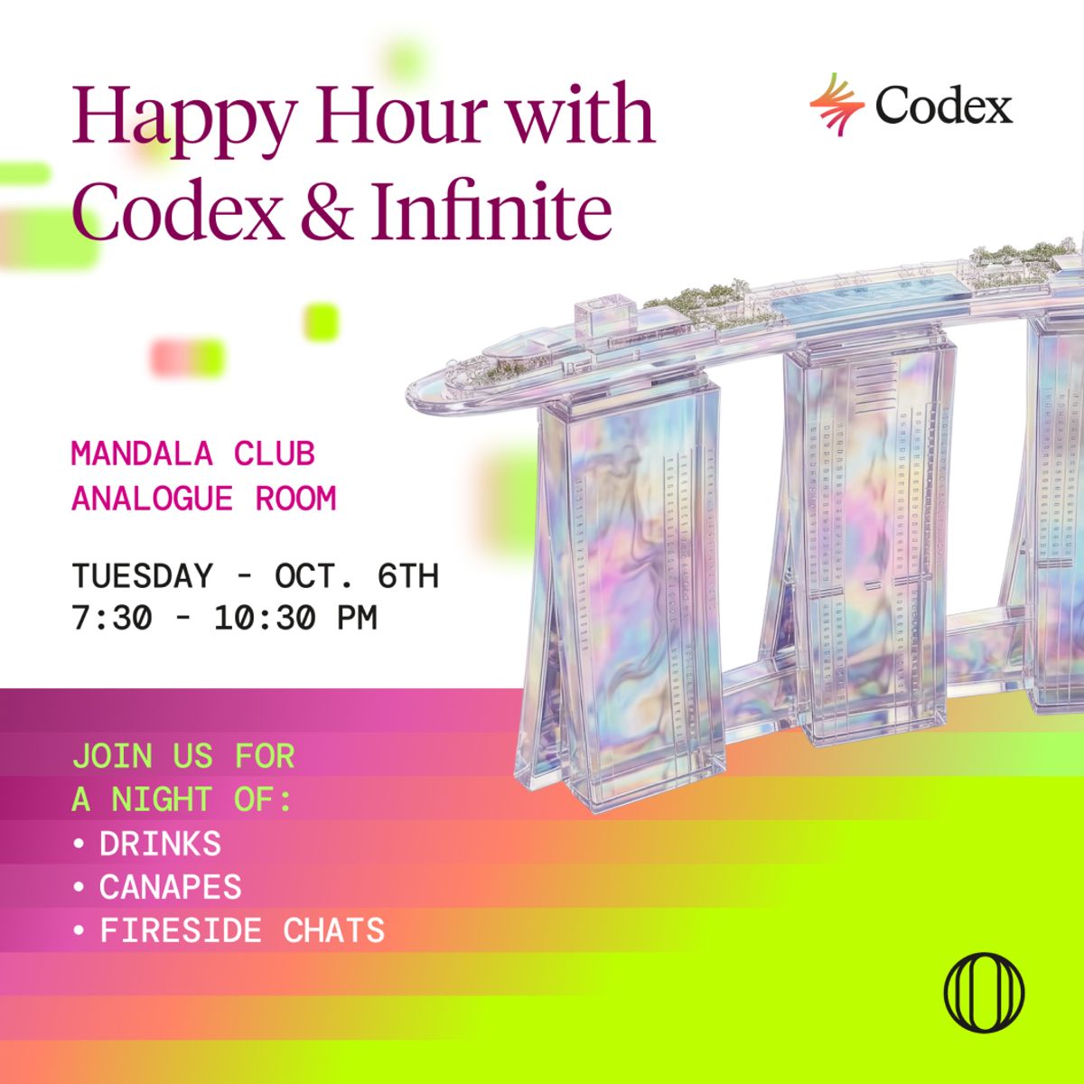 Stablecoin Happy Hour – Hosted by Codex and Infinite