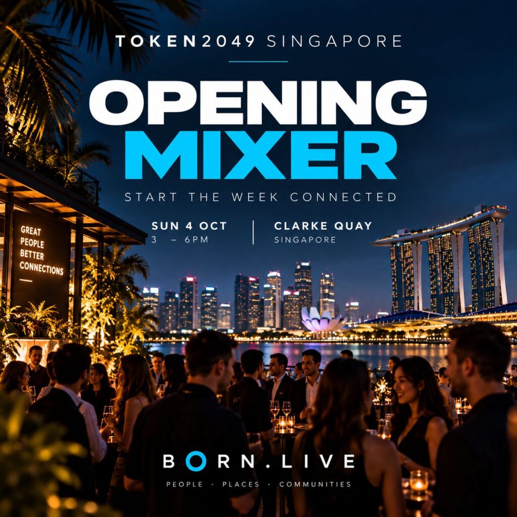 TOKEN2049 Singapore — Opening Mixer 🇸🇬