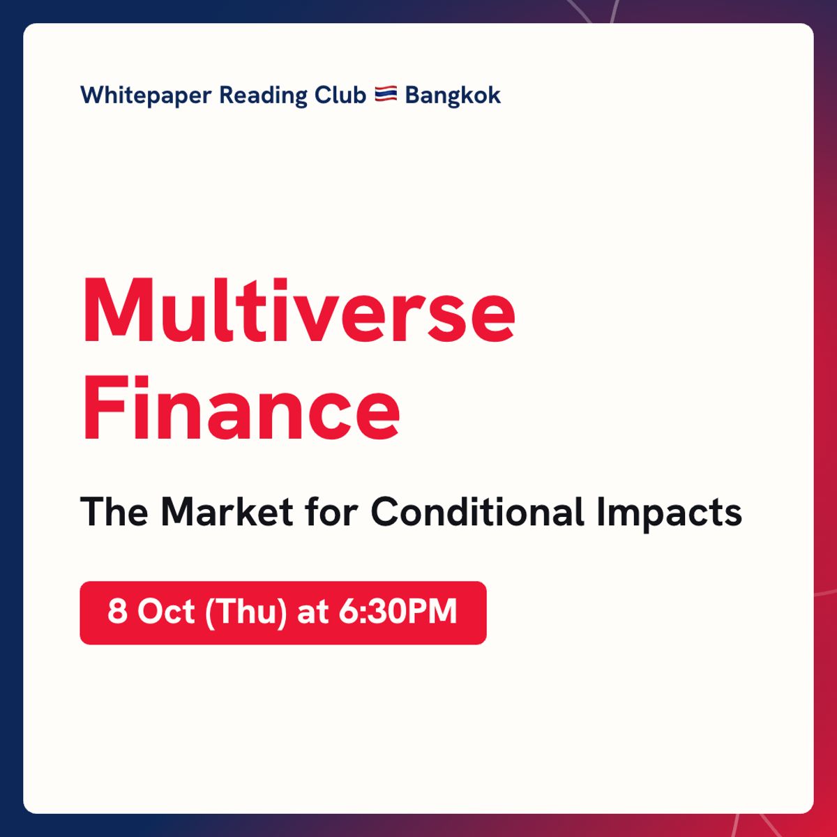 Whitepaper Reading Club: Multiverse Finance – The Market for Conditional Impacts