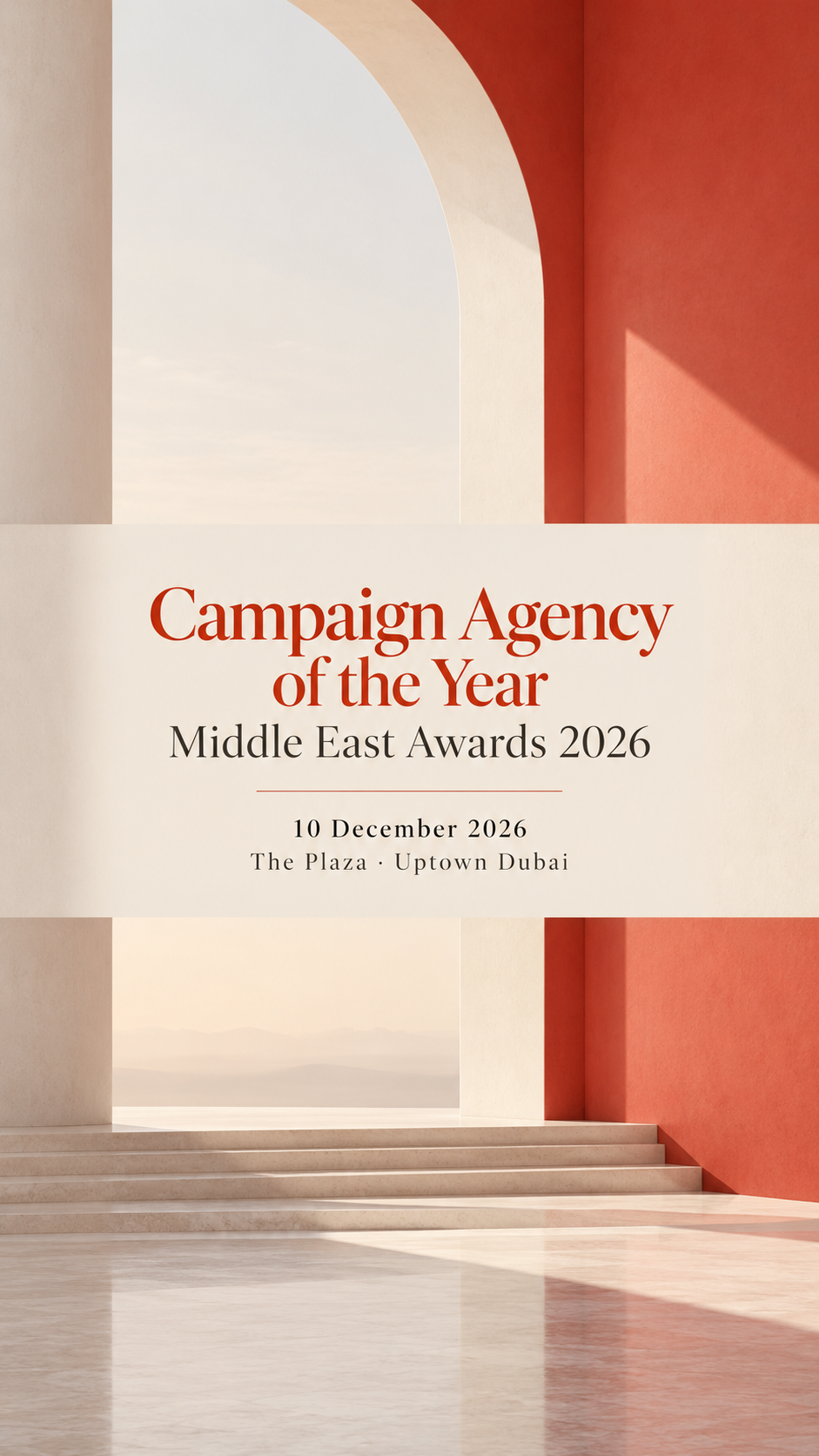 Campaign Agency of the Year Middle East Awards 2026