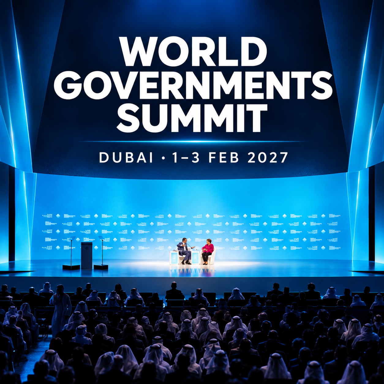 World Governments Summit 2027 in Dubai, 1–3 February