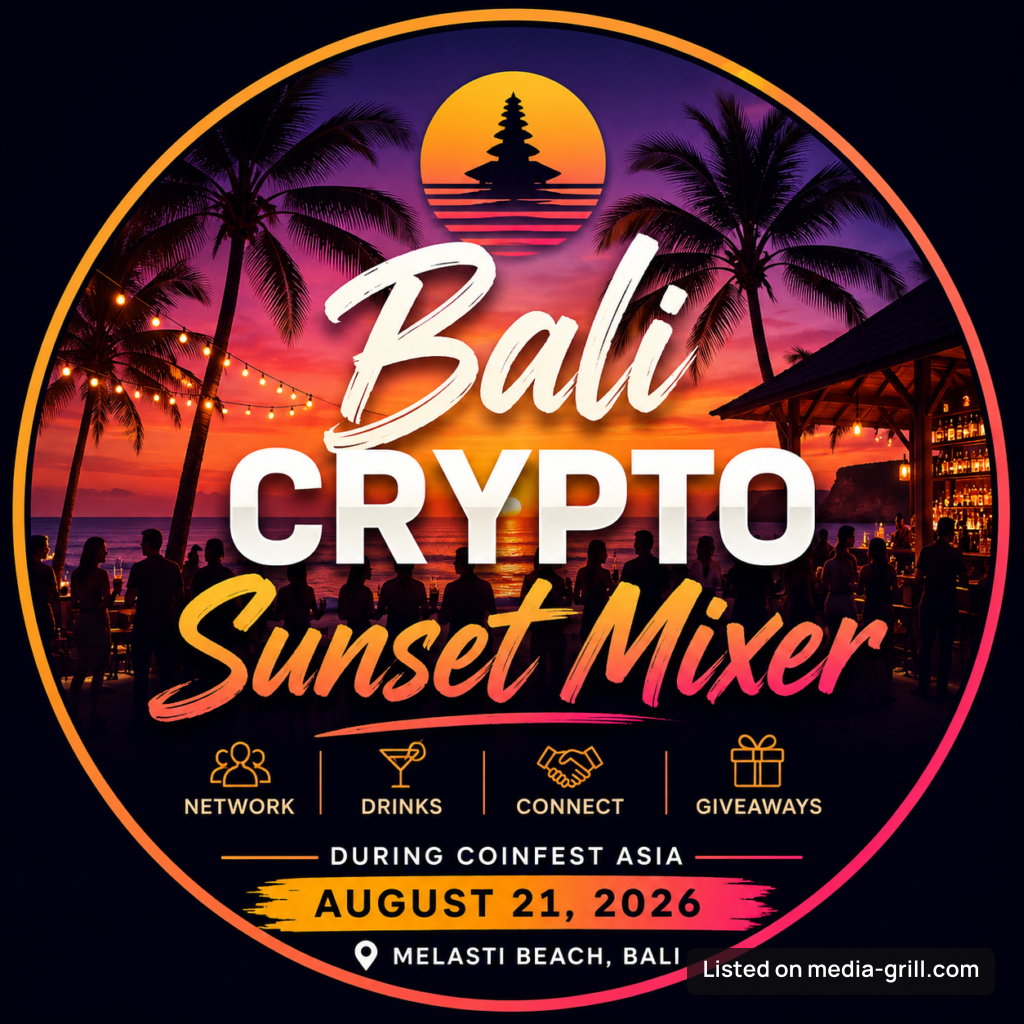 🌅 Bali Crypto Sunset Mixer | Coinfest Asia Side Event