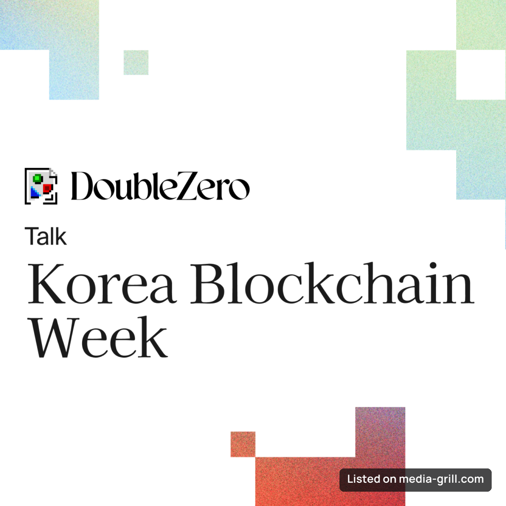 Talk: Korea Blockchain Week