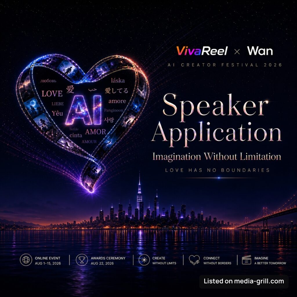 VivaReel × Wan3.0 AI Creator Festival 2026 · Bali