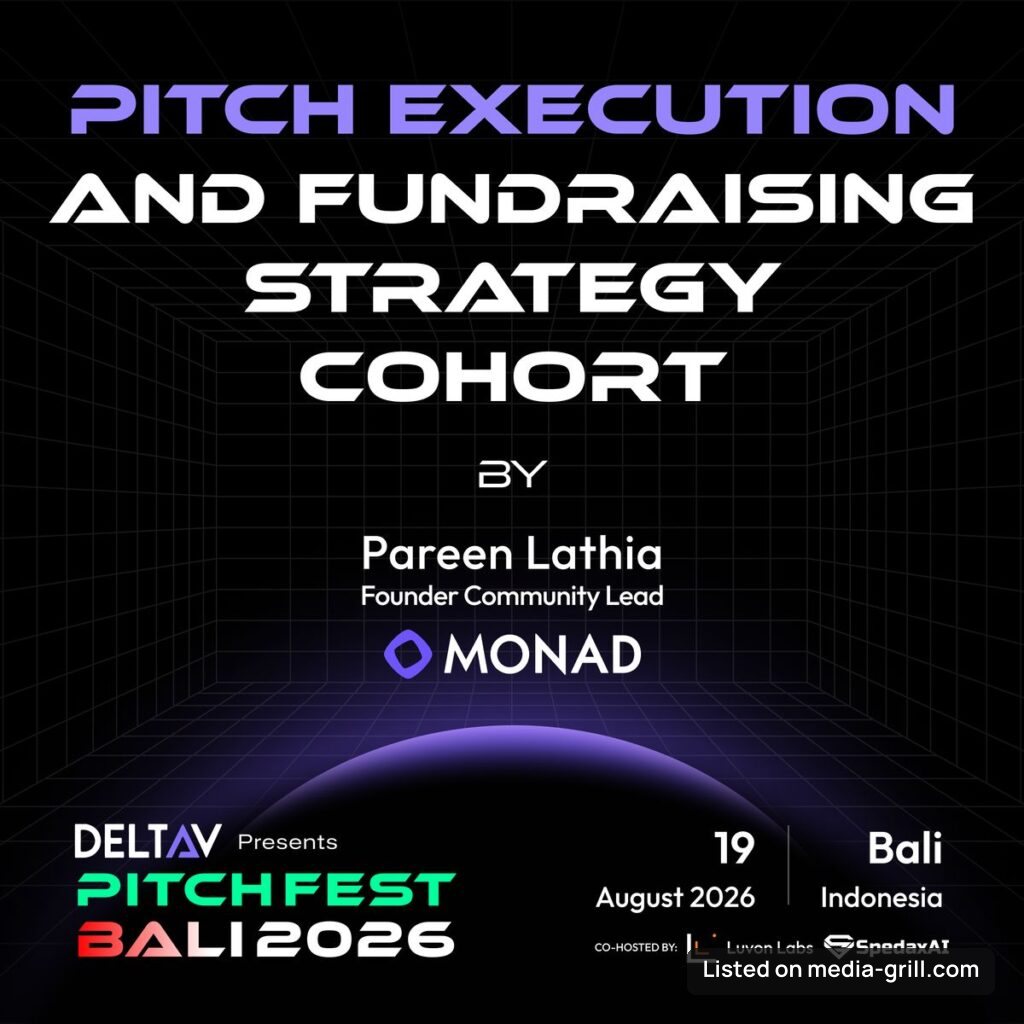 Pitch Fest Bali: Cohort Prep