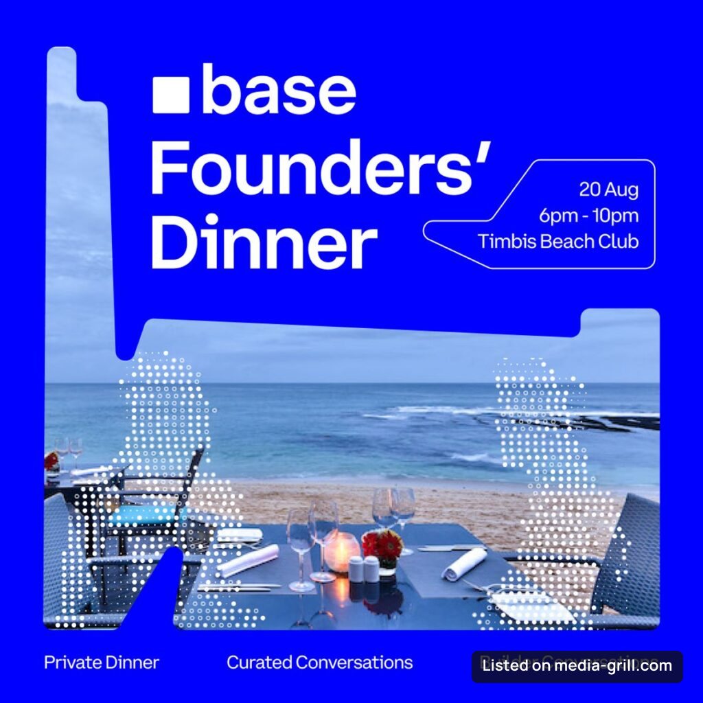 Base Founders’ Dinner 🍽️