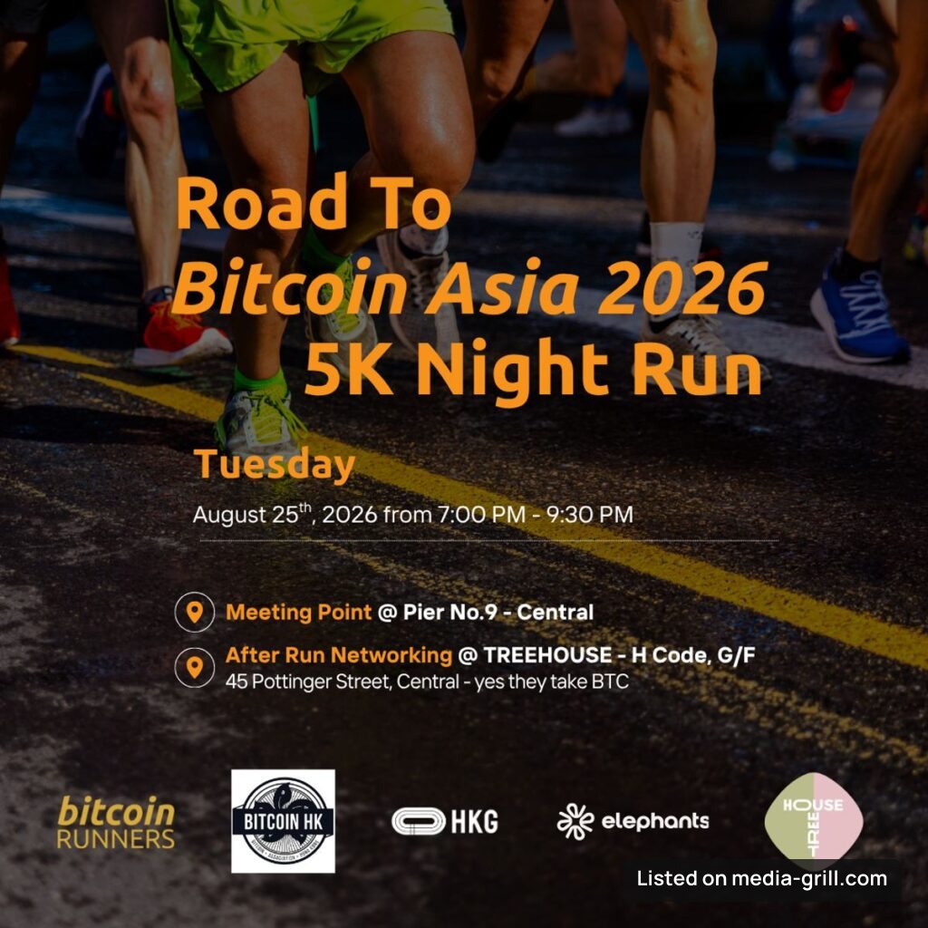 Road to Bitcoin Asia 2026 5K Night Run