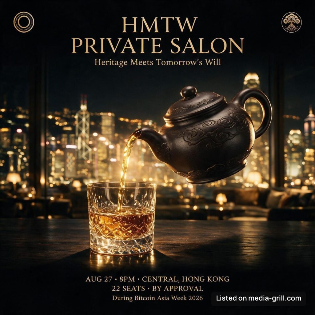 HMTW Private Salon — Heritage Meets Tomorrow’s Will | Bitcoin Week HK