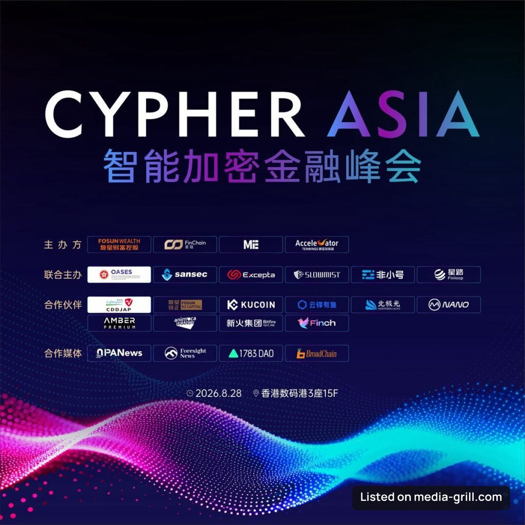 Cypher Asia 智能加密金融峰会