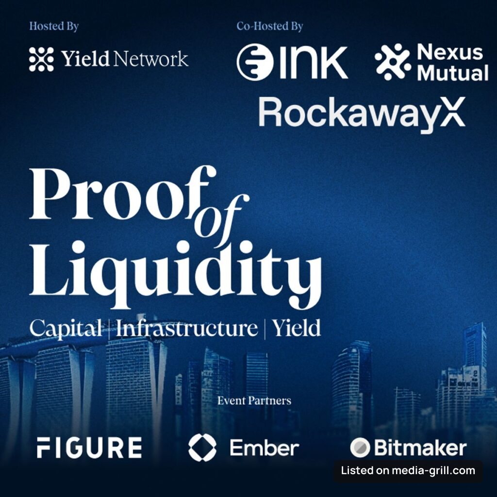 Proof Of Liquidity: Singapore Edition by Yield Network, INK Chain, RockawayX, and Nexus Mutual